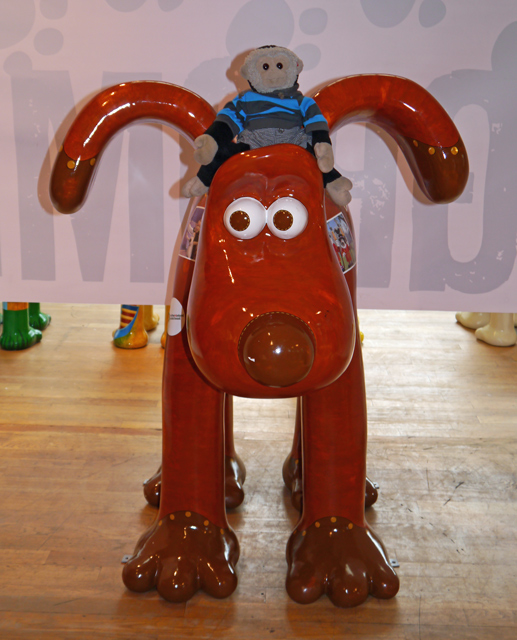 Mooch monkey at Gromit Unleashed in Bristol 2013