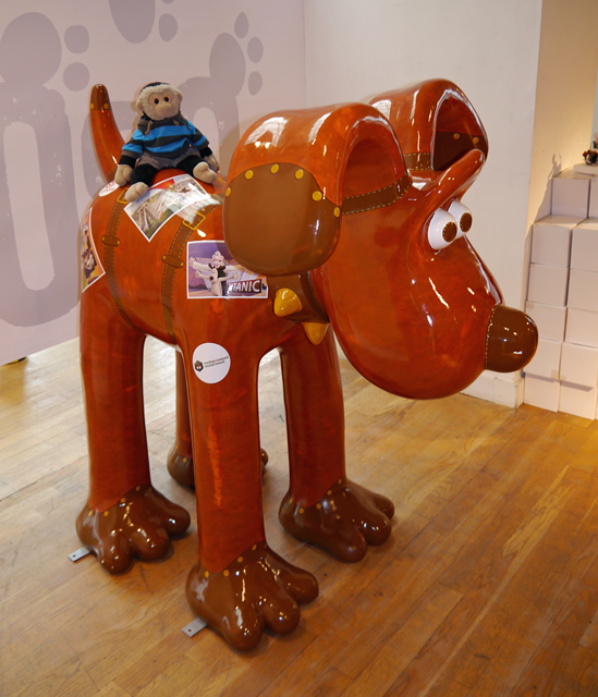 Mooch monkey at Gromit Unleashed in Bristol 2013