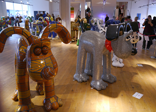 Mooch monkey at Gromit Unleashed in Bristol 2013