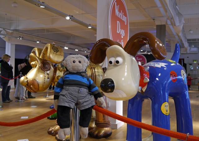 Mooch monkey at Gromit Unleashed in Bristol 2013