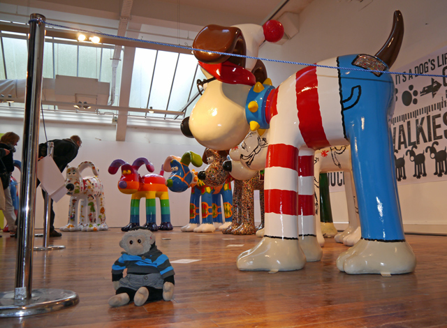 Mooch monkey at Gromit Unleashed in Bristol 2013