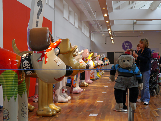 Mooch monkey at Gromit Unleashed in Bristol 2013