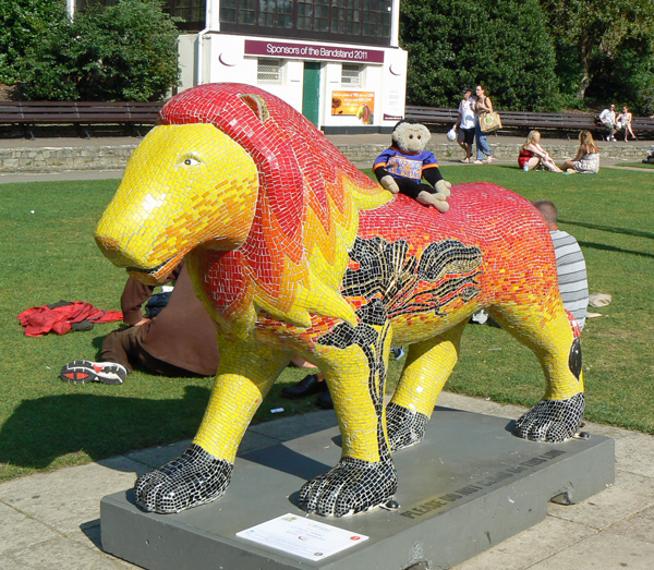 Mooch monkey at Pride in Bournemouth 2011 - 14 Firestar