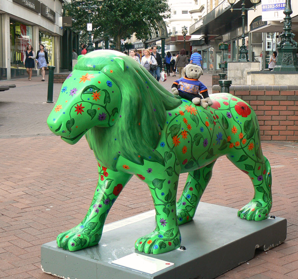 Mooch monkey at Pride in Bournemouth 2011 - 18 Flower Power