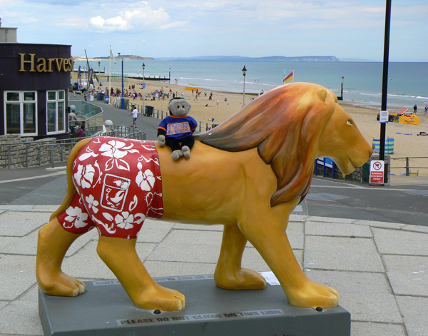 Mooch monkey at Pride in Bournemouth 2011 - 20 Ted