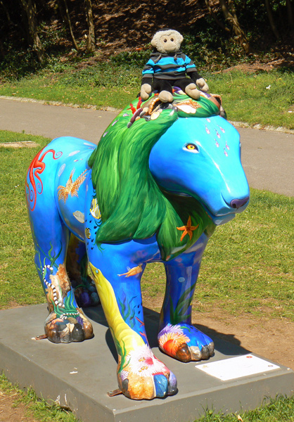 Mooch monkey at Pride in Bournemouth 2011 - 36 Lion Fish