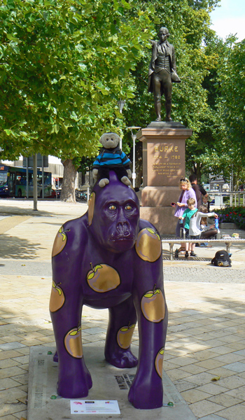 Mooch monkey at Wow Gorillas in Bristol 2011 - 12 Apple of my Eye