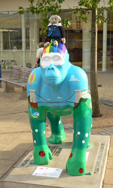 Mooch monkey at Wow Gorillas in Bristol 2011 - 22 WOW! Bristol