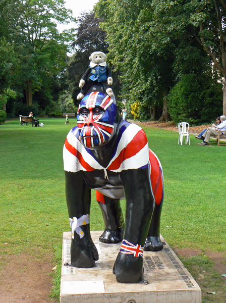 Mooch monkey at Wow Gorillas in Bristol 2011 - 41 Kingdom