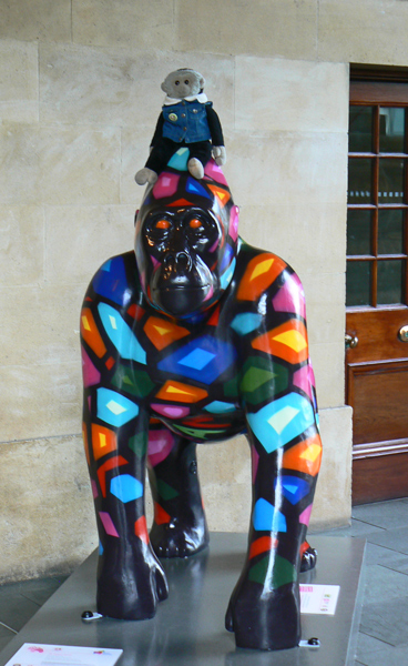 Mooch monkey at Wow Gorillas in Bristol 2011 - 49 Pattern Gorilla