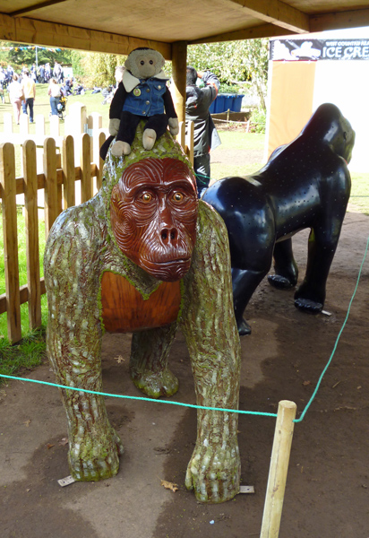 Mooch monkey at Wow Gorillas in Bristol 2011 - 54 Old Man of the Forest