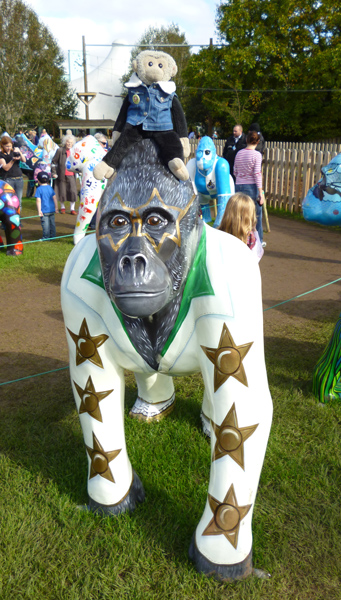Mooch monkey at Wow Gorillas in Bristol 2011 - 58 Funky Gibbon