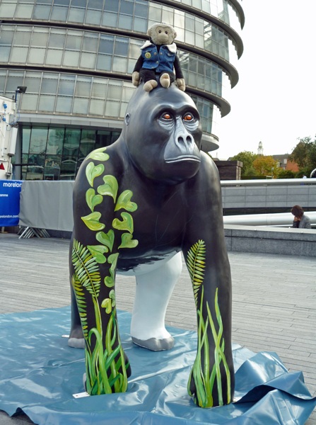 Mooch monkey at Wow Gorillas in Bristol 2011 - 62 Rafiki (in London)