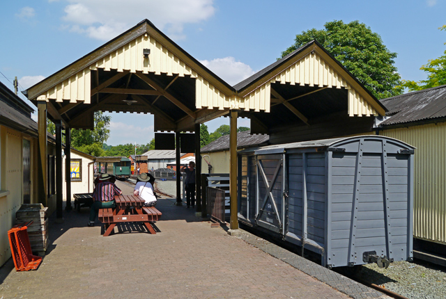 Mooch monkey at the Welshpool & Llanfair Light Railway - Llanfair Caereinion