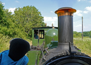 Mooch monkey at the Welshpool & Llanfair Light Railway