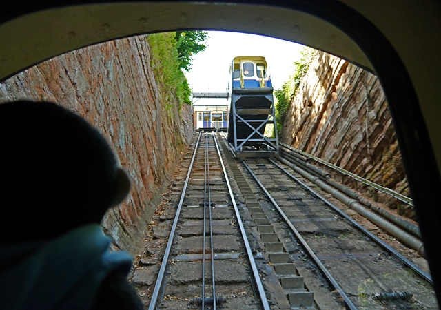 Mooch monkey at Bridgnorth - Cliff Railway