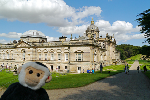 Minty Mooch monkey at Castle Howard