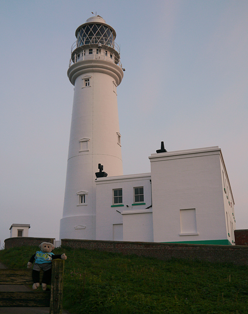 Mooch monkey at Flamborough Head lighthouse