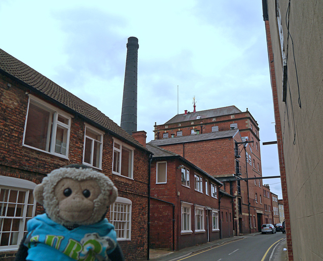 Mooch monkey at Tadcaster - Samuel Smith's Old Brewery