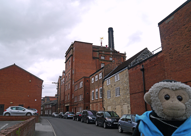 Mooch monkey at Tadcaster - Samuel Smith's Old Brewery