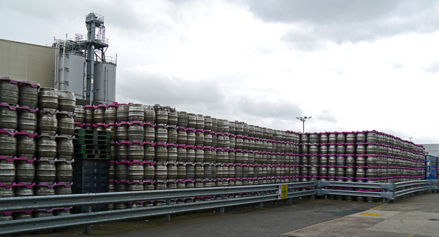 Mooch monkey at Tadcaster - John Smith's Brewery (Heineken)