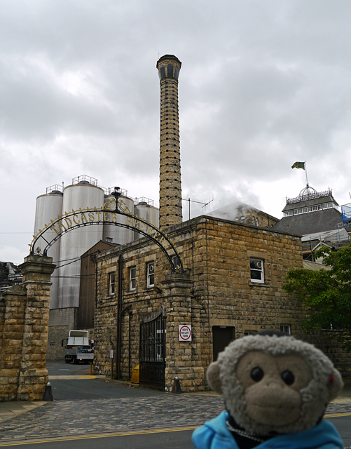 Mooch monkey at Tadcaster - John Smith's Brewery (Heineken)