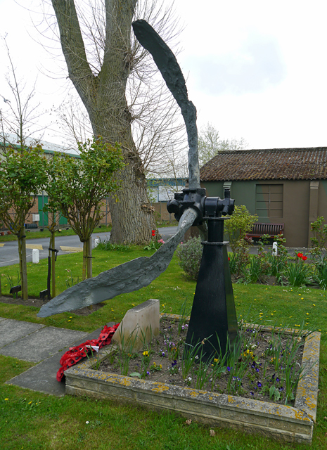 Mooch monkey at Yorkshire Air Museum, Elvington - Women's Air Service Memorial