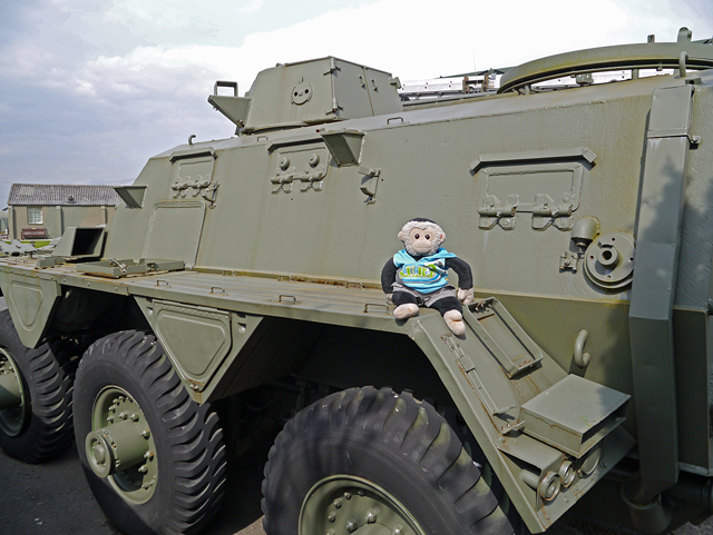 Mooch monkey at Yorkshire Air Museum, Elvington - vehicles