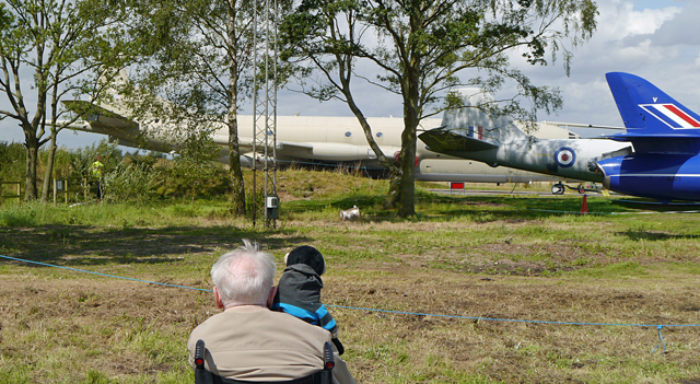 Mooch monkey at Yorkshire Air Museum, Elvington - Nimrod