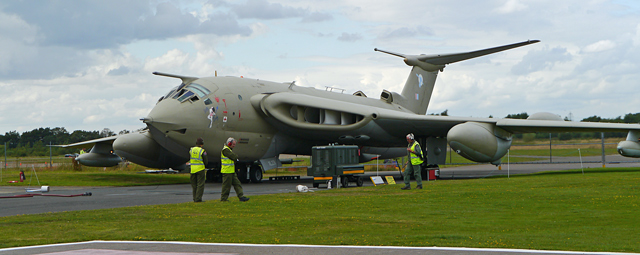 Mooch monkey at Yorkshire Air Museum, Elvington - Victor tanker