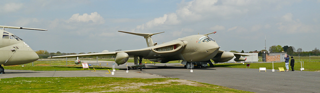 Mooch monkey at Yorkshire Air Museum, Elvington - Handley-Page Victor K2 tanker