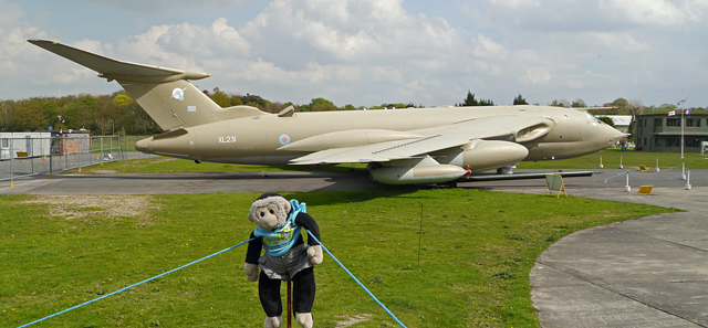 Mooch monkey at Yorkshire Air Museum, Elvington - Victor