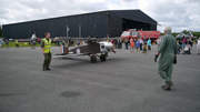 Mooch monkey at Yorkshire Air Museum, Elvington - the Eastchurch Kitten taxiing