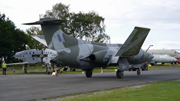 Mooch monkey at Yorkshire Air Museum, Elvington - the Blackburn Buccaneer taxiing