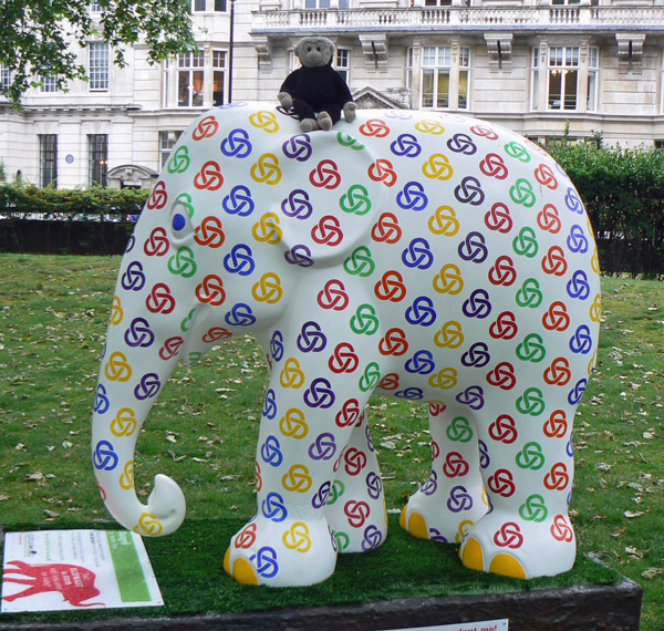 Mooch - Elephant Parade London 2010